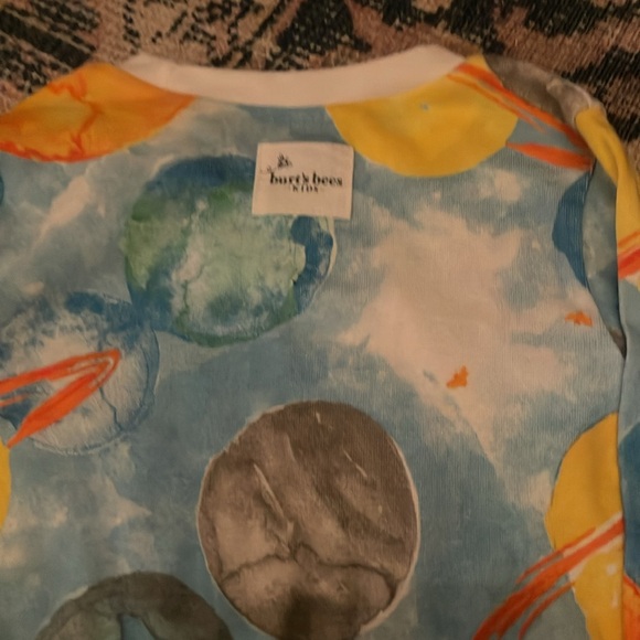 Burt’s bee Pajamas, Outer Space Blue - Picture 5 of 7